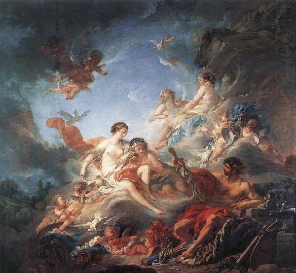 Vulcan Presenting Venus with Arms for Aeneas, unknow artist